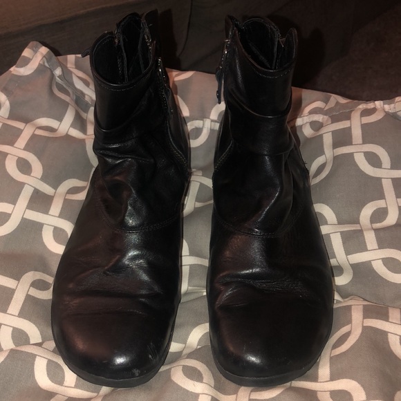 Joseph seibel double zipper leather ankle boot size 41 - Picture 2 of 12